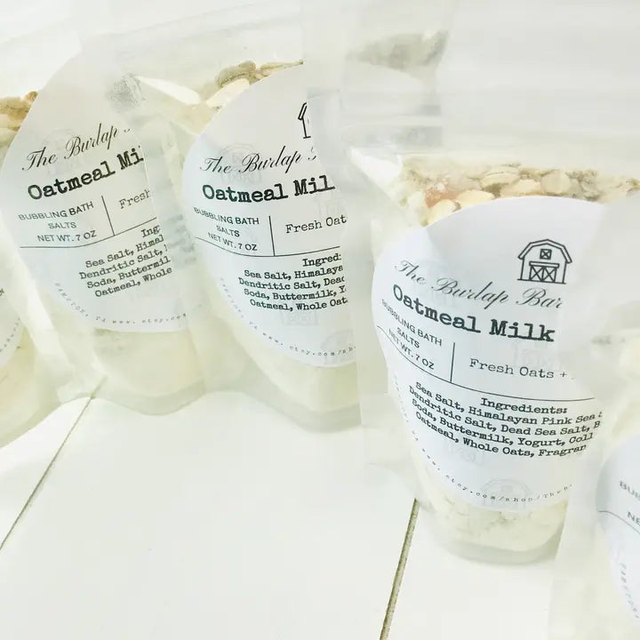 Oatmeal Mike & Honey Bubbling Bath Salts