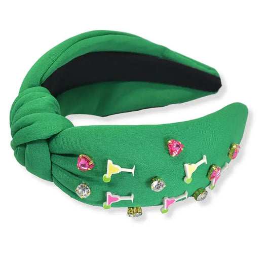 Margarita Glass Knotted Headband